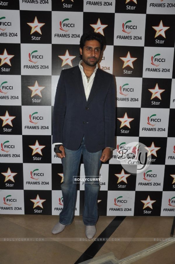 Abhishek Bachchan at the Inauguration of FICCI Frames