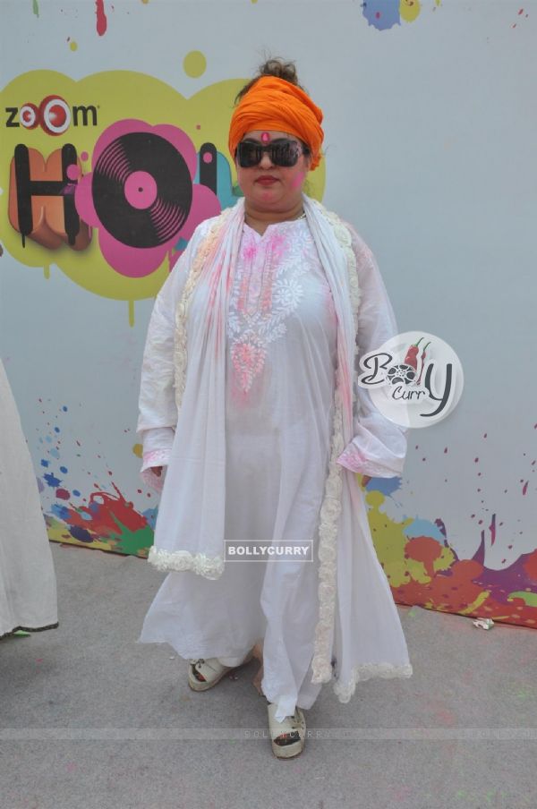 Dolly Bindra was at the Zoom Holi Party