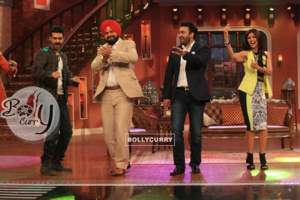 Promotion of Dishkiyaoon on the sets of Comedy Nights with Kapil