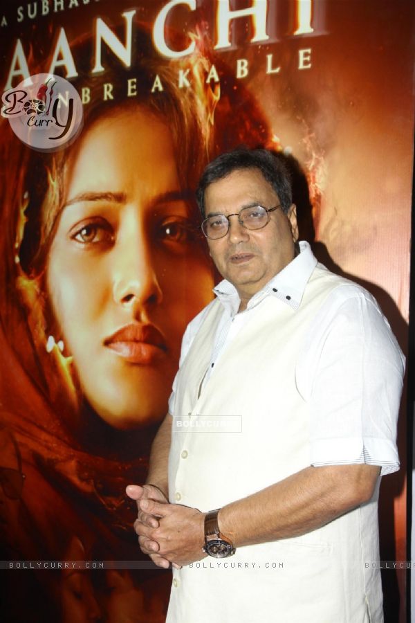 Subhash Ghai at the Music Launch of 'Kaanchi'