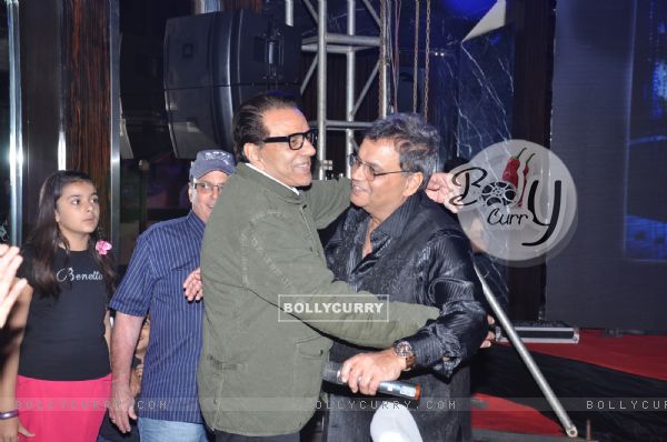 Dharmendra and Subhash Ghai at the Music Launch of 'Kaanchi' (315281)