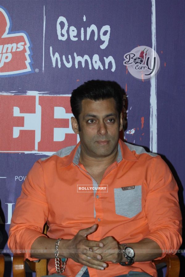 Salman Khan at the Campaign for 'VEER'