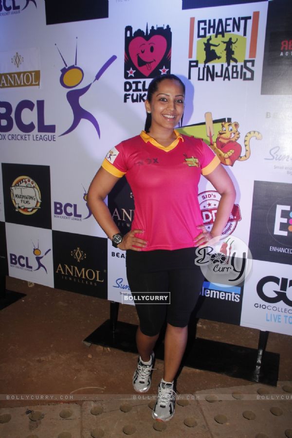 Meghna Naisu was at the Box Cricket league inaugral match