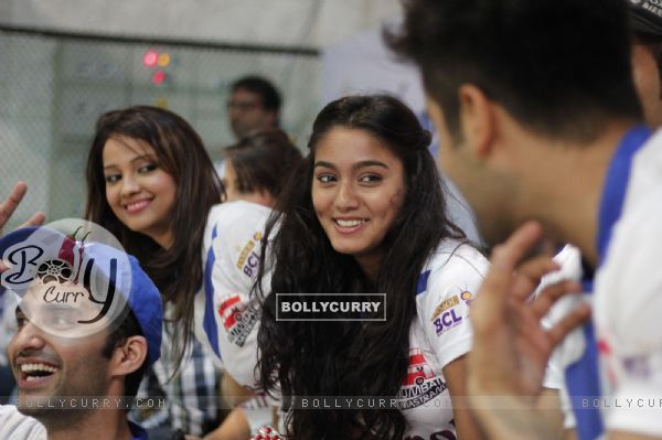 Sana Khan was at the Box Cricket league inaugral match