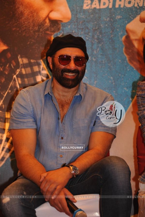 Sunny Deol at the Press Conference of 'Dishkiyaaoon'