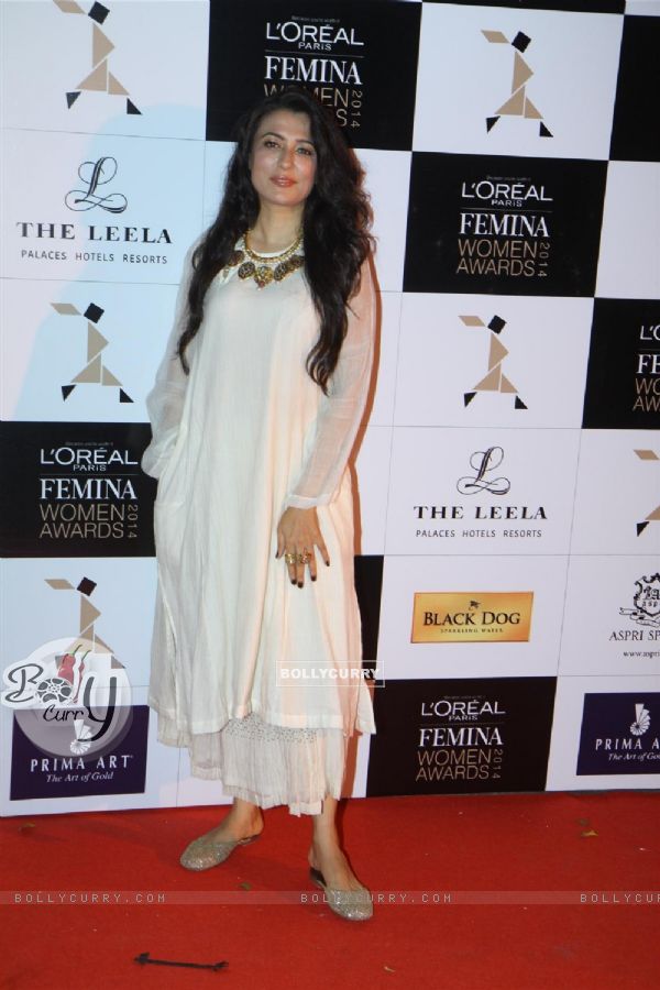 Mini Mathur was at the L'Oreal Paris Femina Women Awards 2014