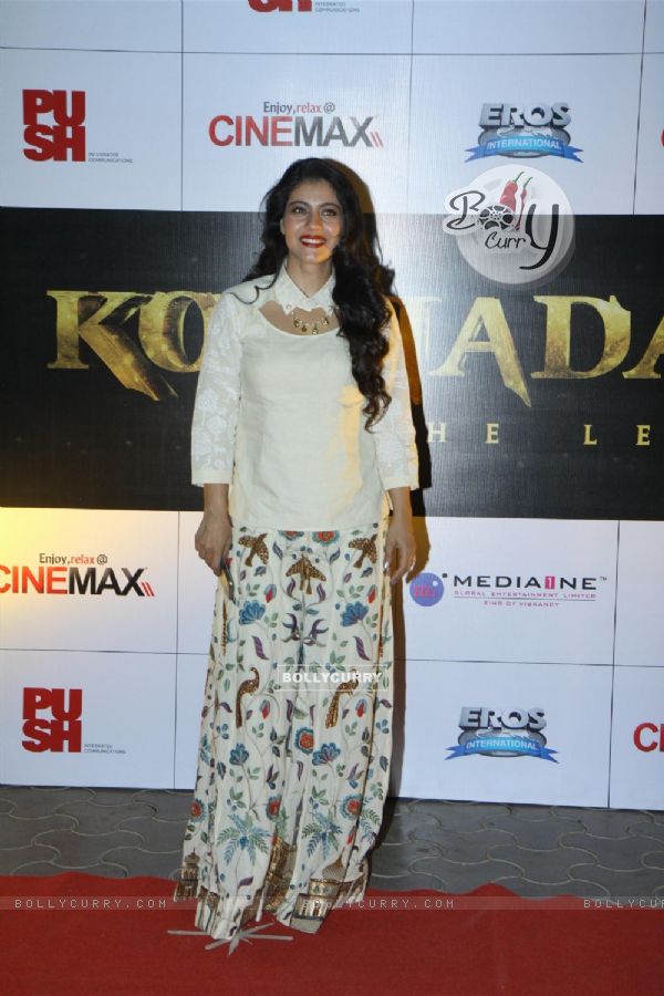Kajol at the launch of Kochadaiyaan first look