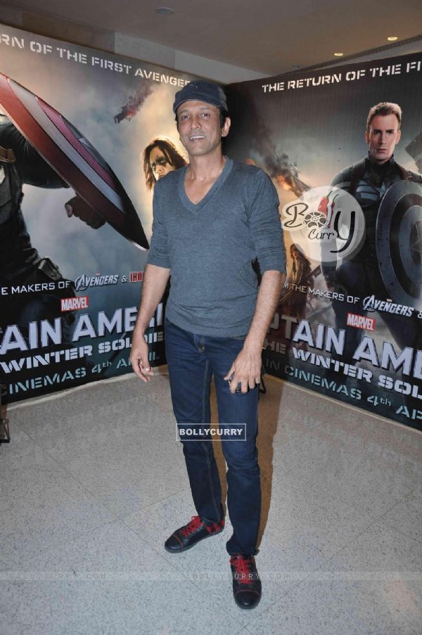 Kay Kay Menon was at the Screening of Captain America: The Winter Soldier