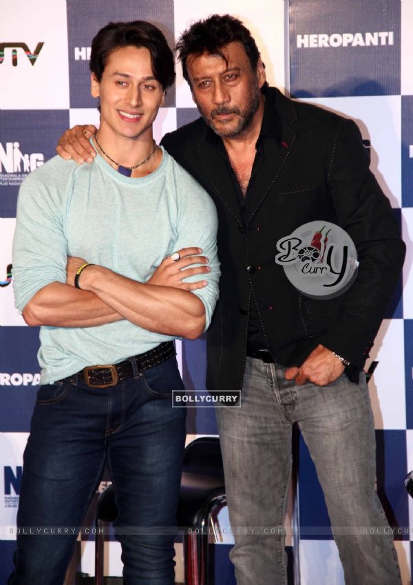 Jackie and Tiger Shroff at the Trailer launch of Heropanthi