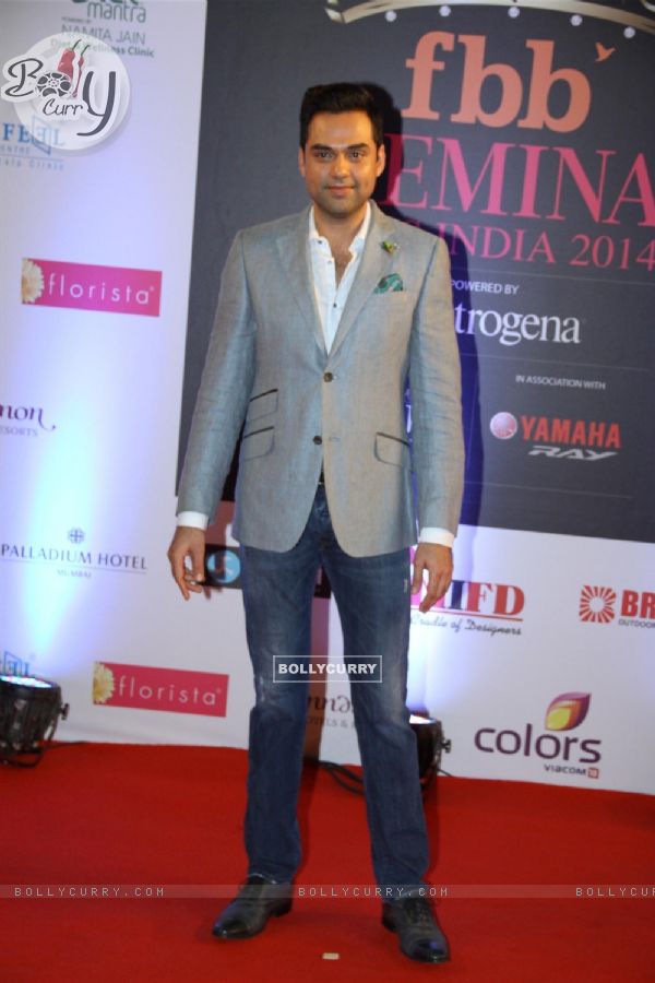Abhay Deol was seen at the Femina Miss India 2014