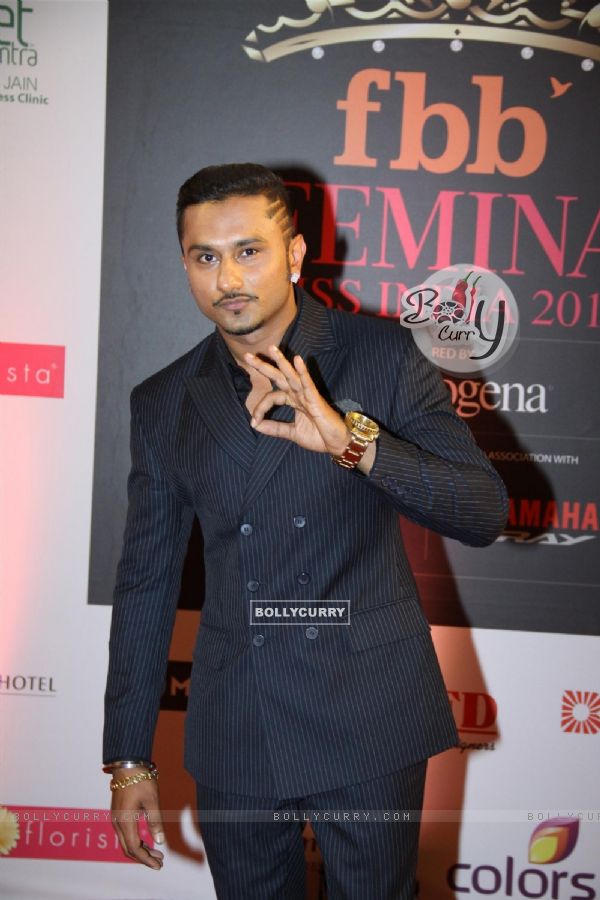 Honey Singh at Femina Miss India 2014