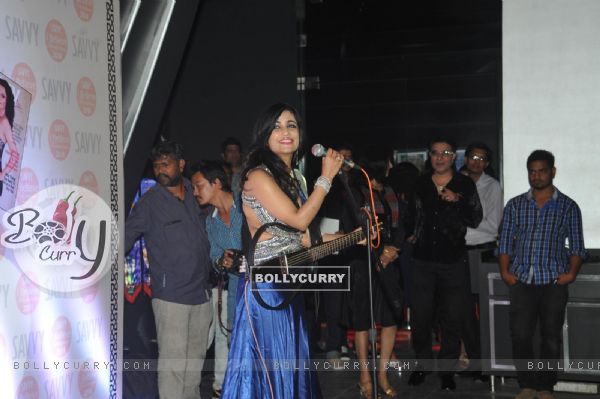 Shibani Sikander performs at the Honouring 'SAVVY' Women event