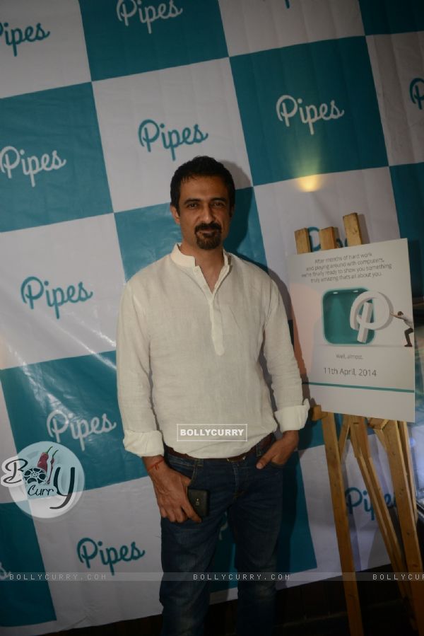 Sanjay Suri was at Launch party of a new mobile news-tracker application Pipes
