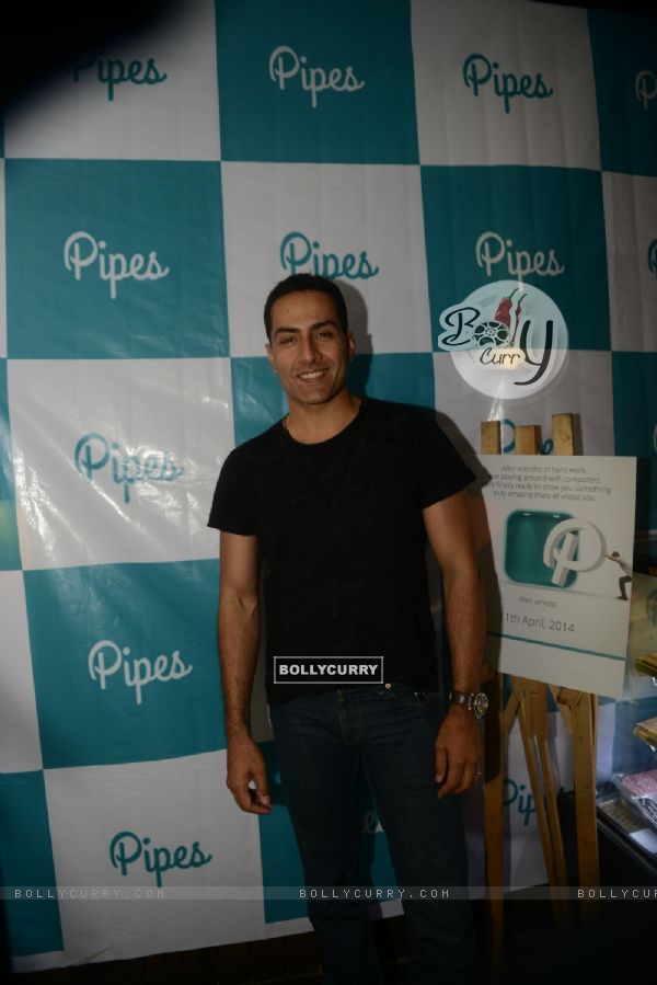 Sudhanshu Pandey at the Launch party of a new mobile news-tracker application Pipes