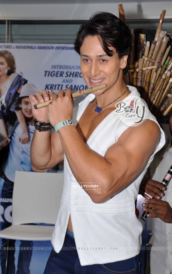 Tiger Shroff at 'Whistle Bajja' song launch (317092)