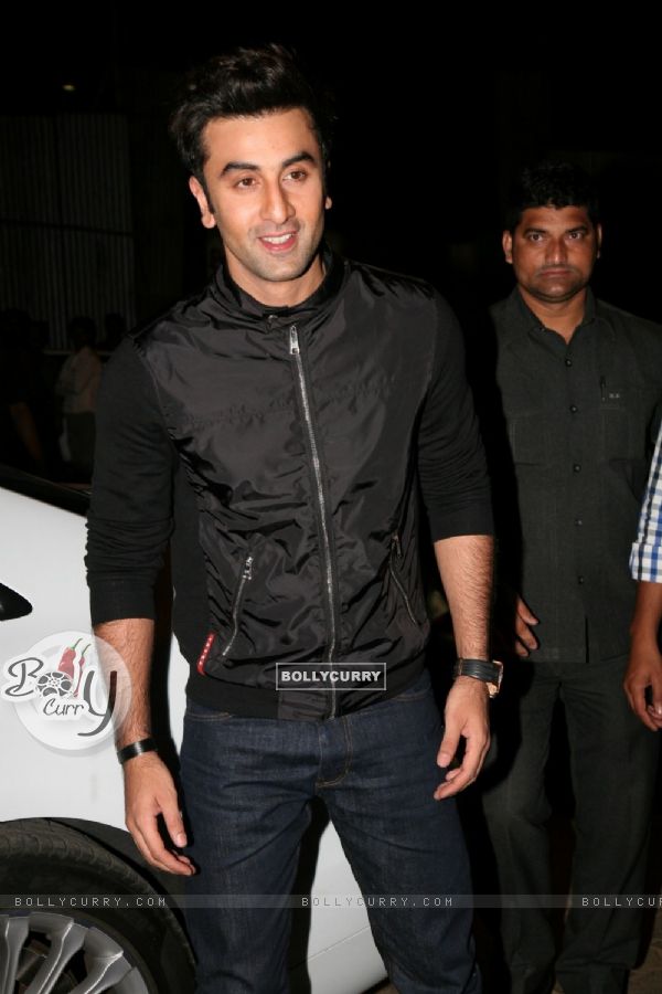 Ranbir Kapoor was at the Bombay Velvet wrap up party
