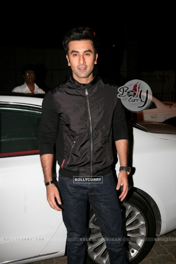 Ranbir Kapoor was at the Bombay Velvet wrap up party