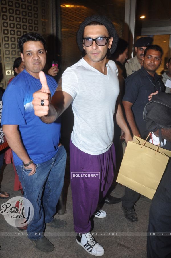 Celebrities at Mumbai airport leaving to attend IIFA