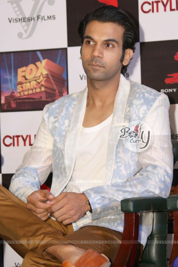 Rajkummar Rao was at the Press Conference to promote 'Citylights' in New Delhi (318295)