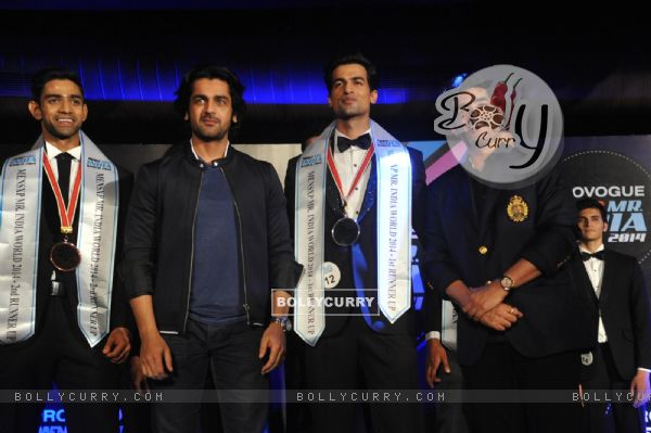 The winners of 'Mr India 2014'
