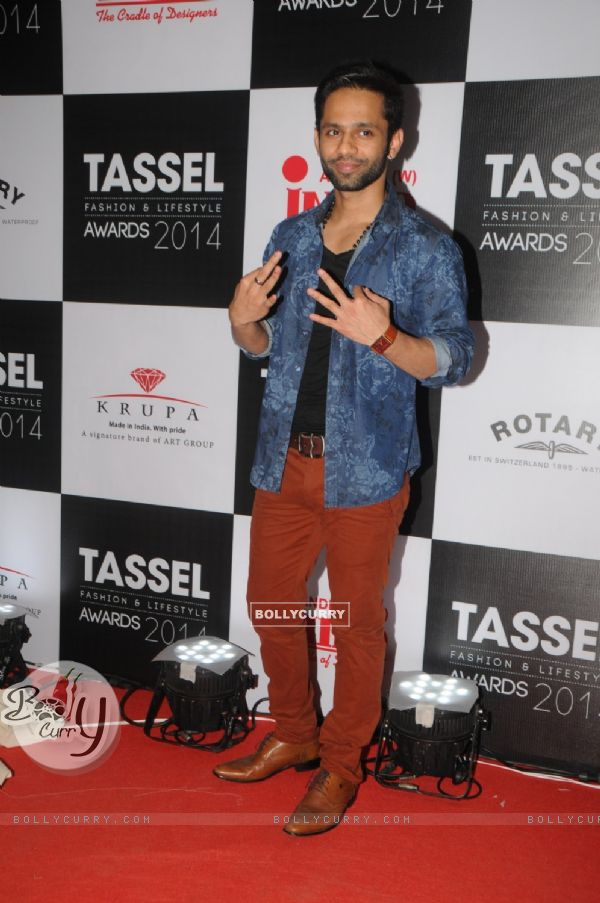 Rahul Vaidya was seen at Tassel Fashion & Lifestyle Awards 2014