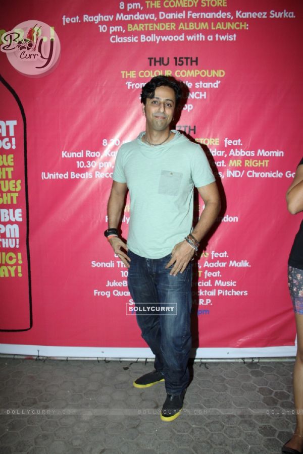 Salim Merchant at the launch of Mickey McCleary's new album and music video