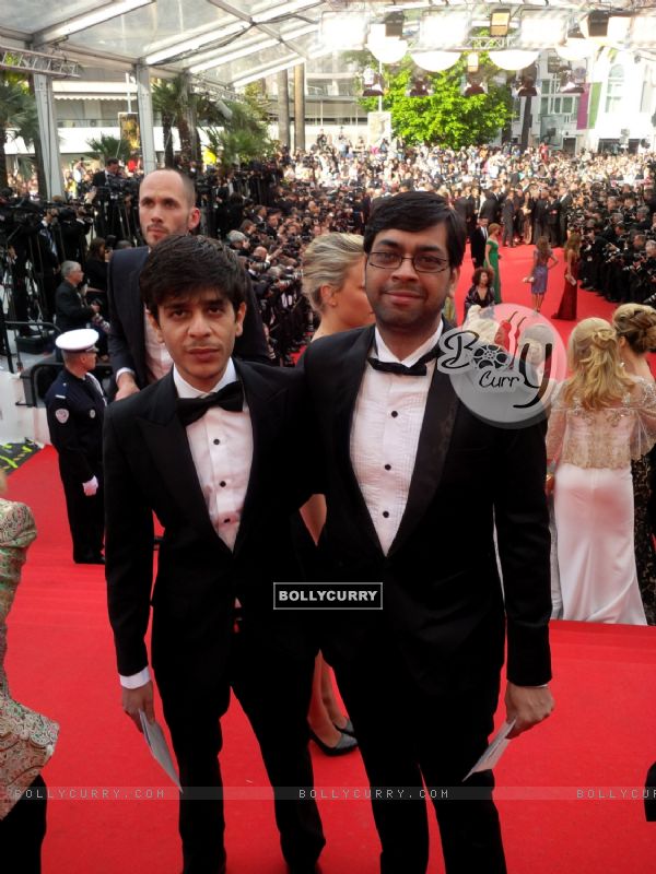 The director ans main protogonist of Titli at Cannes (319358)