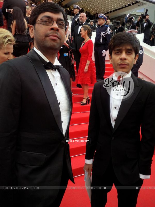 The director and main protogonist of Titli at Cannes (319359)