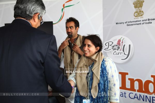 Titli Team felitated at the FICCI event at Cannes (319497)