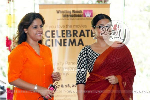 Vidya Balan at Whistling Woods International - 'Celebrate Cinema'