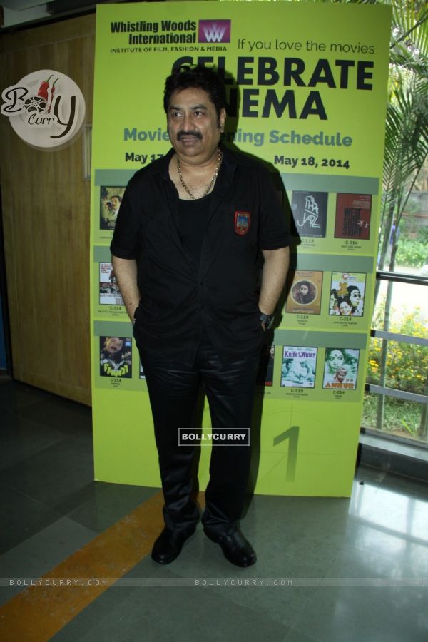 Kumar Sanu at Whistling Woods International - 'Celebrate Cinema'