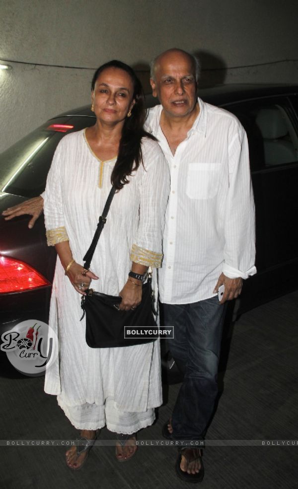 Mahesh Bhatt and Soni Razdan at the Special Screening of Citylights (319672)
