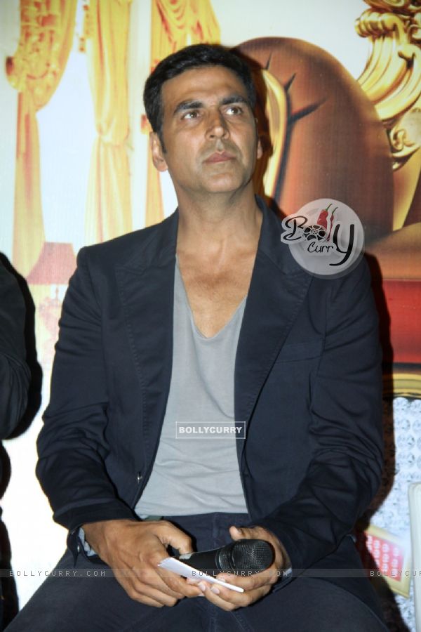 Akshay Kumar at the First Look Launch of It's Entertainment