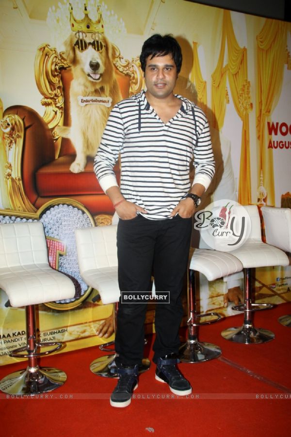 Krushna Abhishek at the First Look Launch of It's Entertainment