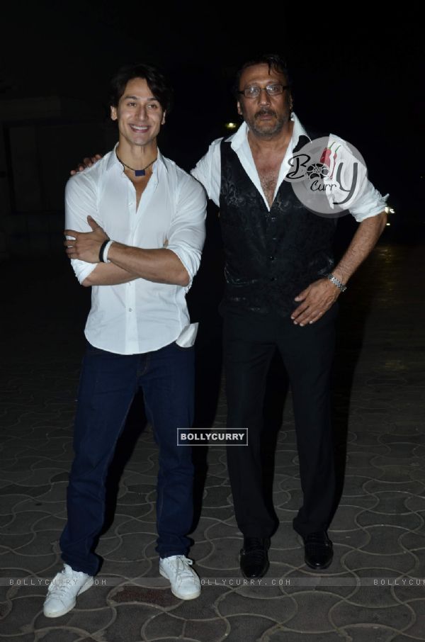 Jackie and Tiger Shroff at the Special Screening of Heropanti (320112)