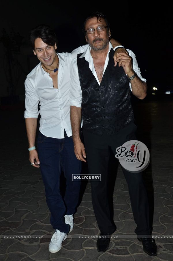 Jackie and Tiger Shroff at the Special Screening of Heropanti (320113)