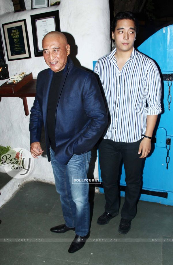 Dannt with his son at Heropanti success party (320481)