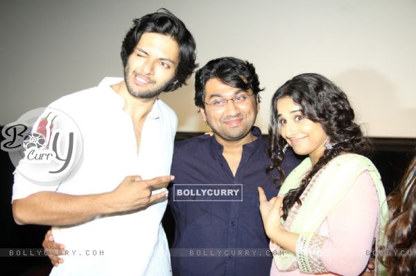 Ali Fazal and Vidya Balan at the Trailer Launch of 'Bobby Jasoos'