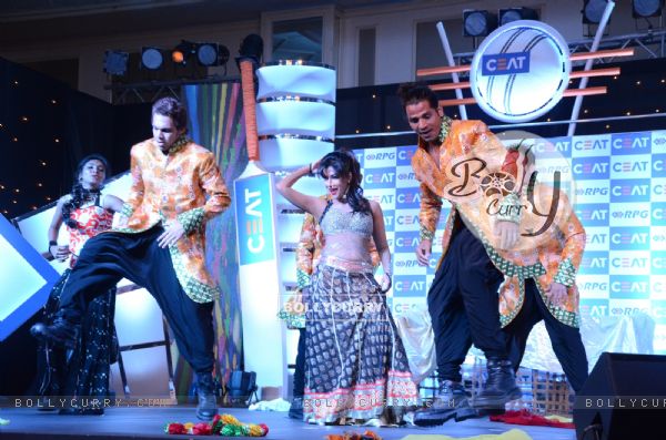 Chitrangda Singh performs at the CEAT Cricket Rating (CCR) International awards 2014