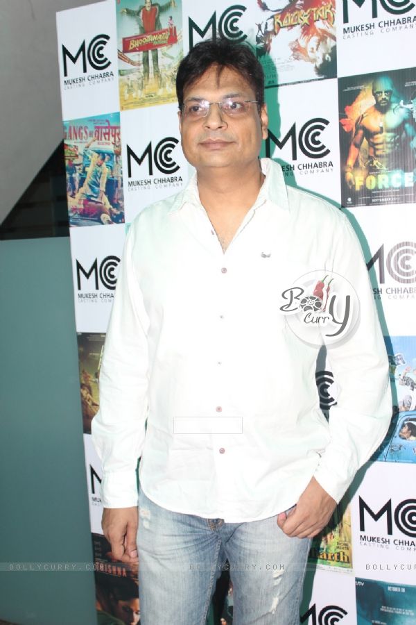 Irshad Kamil was seen at the Launch of Mukesh Chhabra casting studio