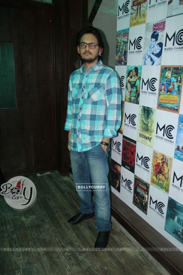 Vishesh Bhatt was at the Launch of Mukesh Chhabra casting studio