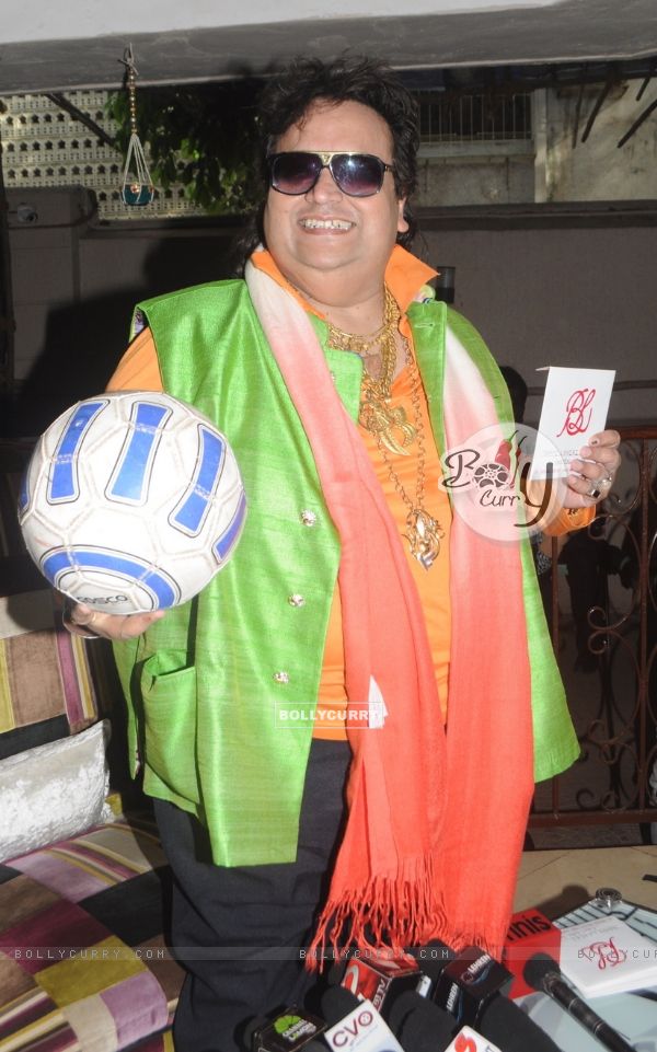 Bappi Lahiri launches 'Life of Football', his Latest single