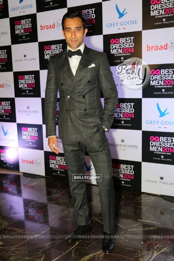 Rahul Khanna was at the GQ Best Dressed Men 2014