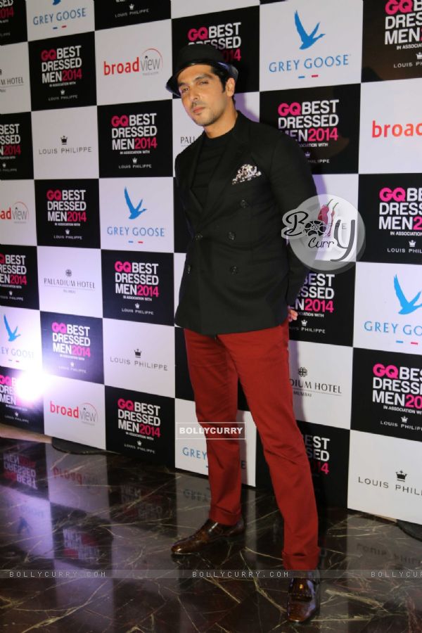 Zayed Khan at the GQ Best Dressed Men 2014