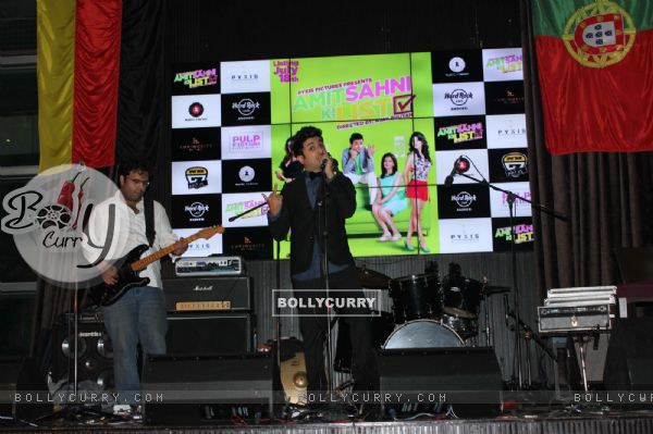 Vir Das performs at the Music Launch of Amit Sahni Ki List