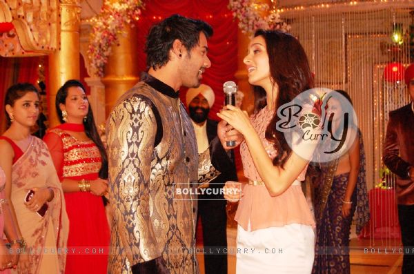 Shabbir and Shraddha perform on Kumkum Bhagya