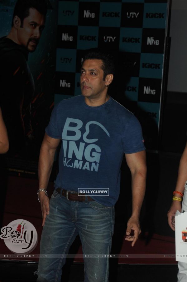 Salman Khan at the Song launch of 'Kick' (322637)
