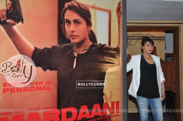 Rani Mukherjee unveils Mardaani's First look (323024)