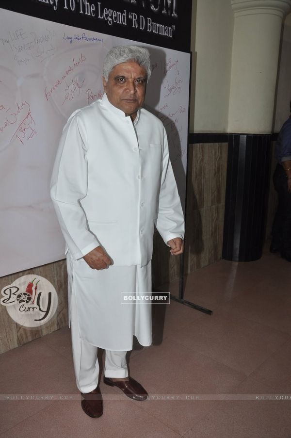 Javed Akhtar pays a tribute to R.D. Burman