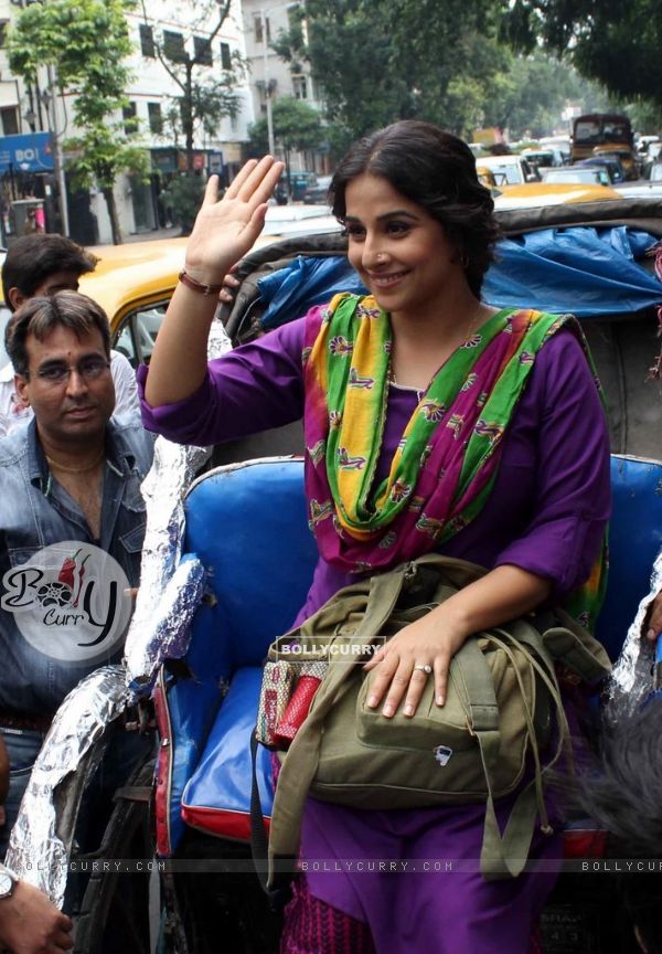 Bobby is having a great time in Kolkata, taking a rickshaw ride (323944)